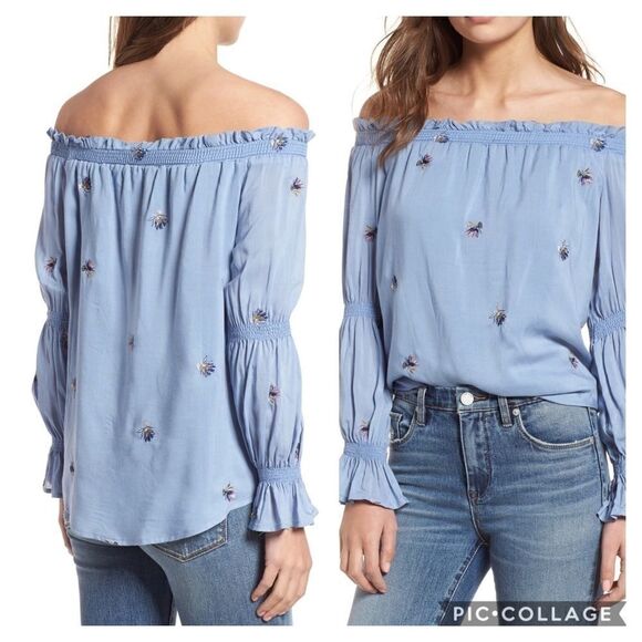 Rimini Off The Shoulder Top (C8) - Picture 1 of 8